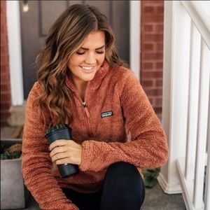 Patagonia Los Gatos 1/4 zip in Century Pink